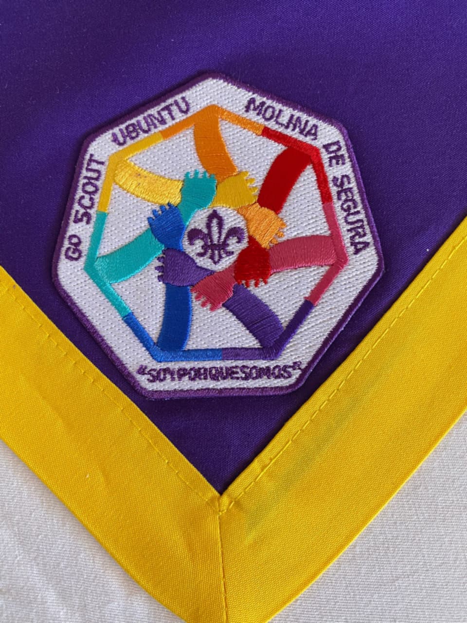 Pañoleta del Grupo Scout Ubuntu 736